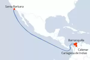 Cruceros Salida Cartagena de Indias 2025 – 2026 : 28 cruceros disponibles