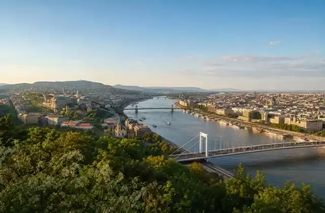 Desde la colina Gellért