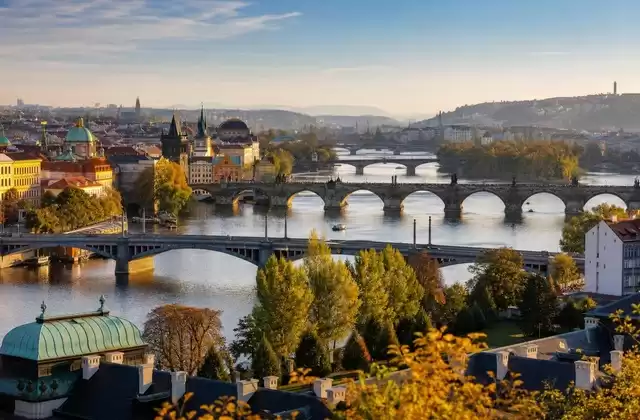 Desde Letná en Praga