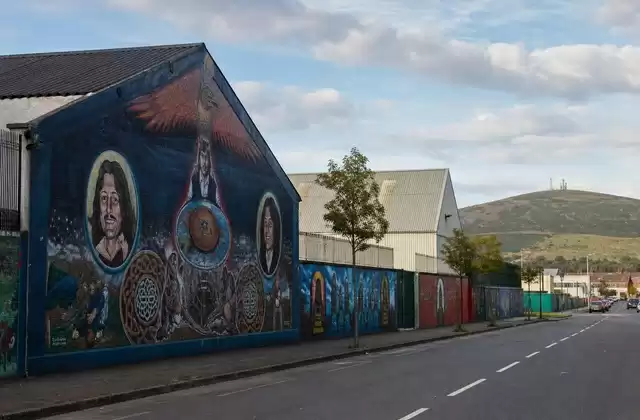 Barrios de Belfast y sus murales