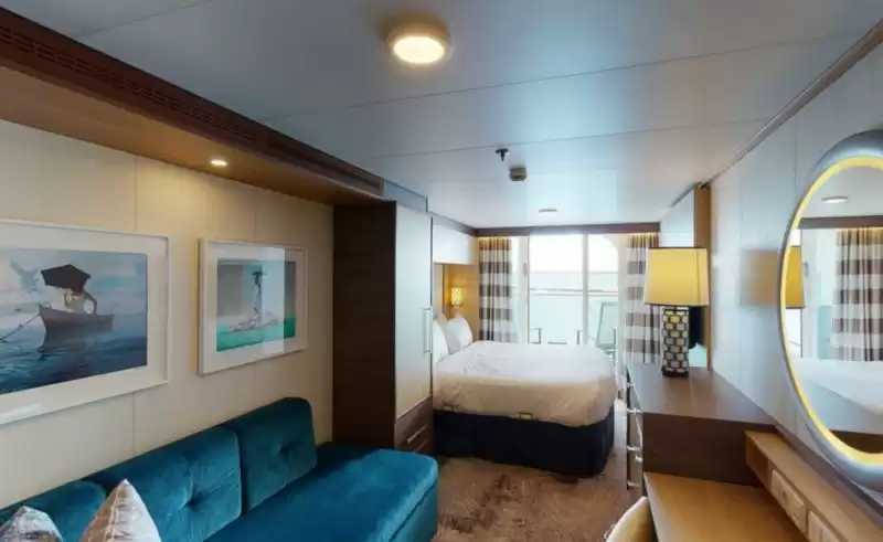 Cabina con balcón garantizada